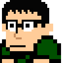 Charles' 8-bit portrait.